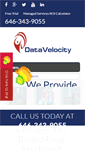 Mobile Screenshot of datavelocity.com